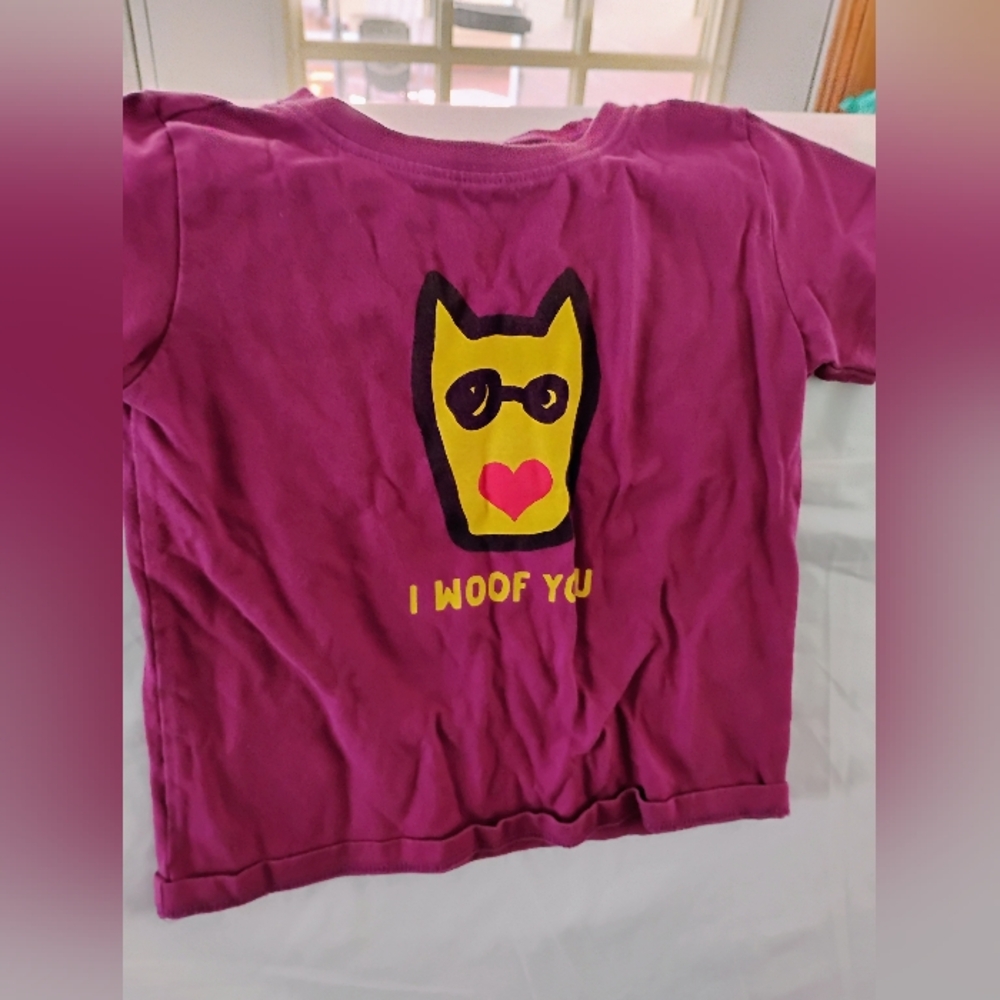 Life Is Good I Woof You Shirt